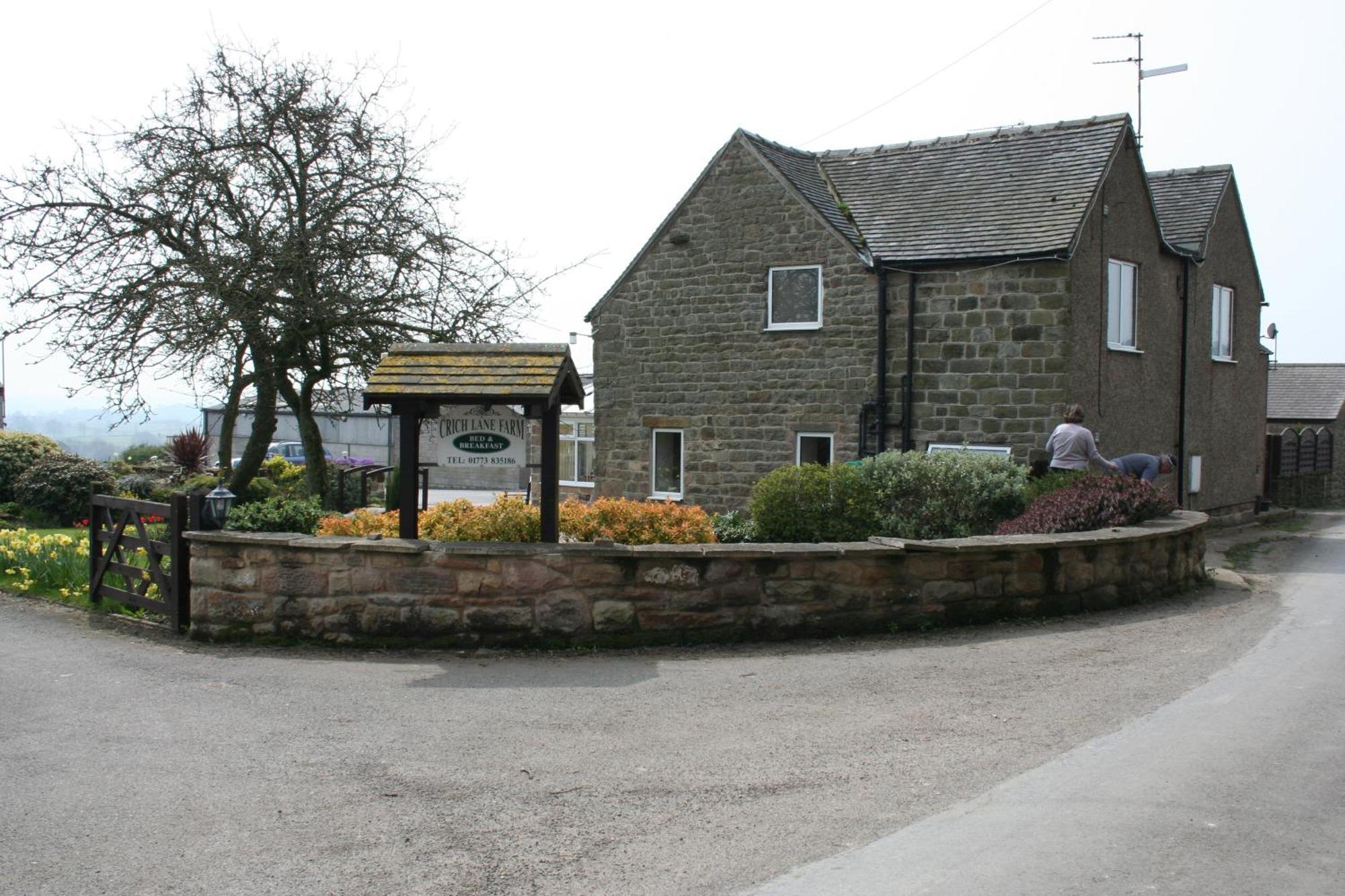 Crich Lane Farm Bed & Breakfast Alfreton Bagian luar foto
